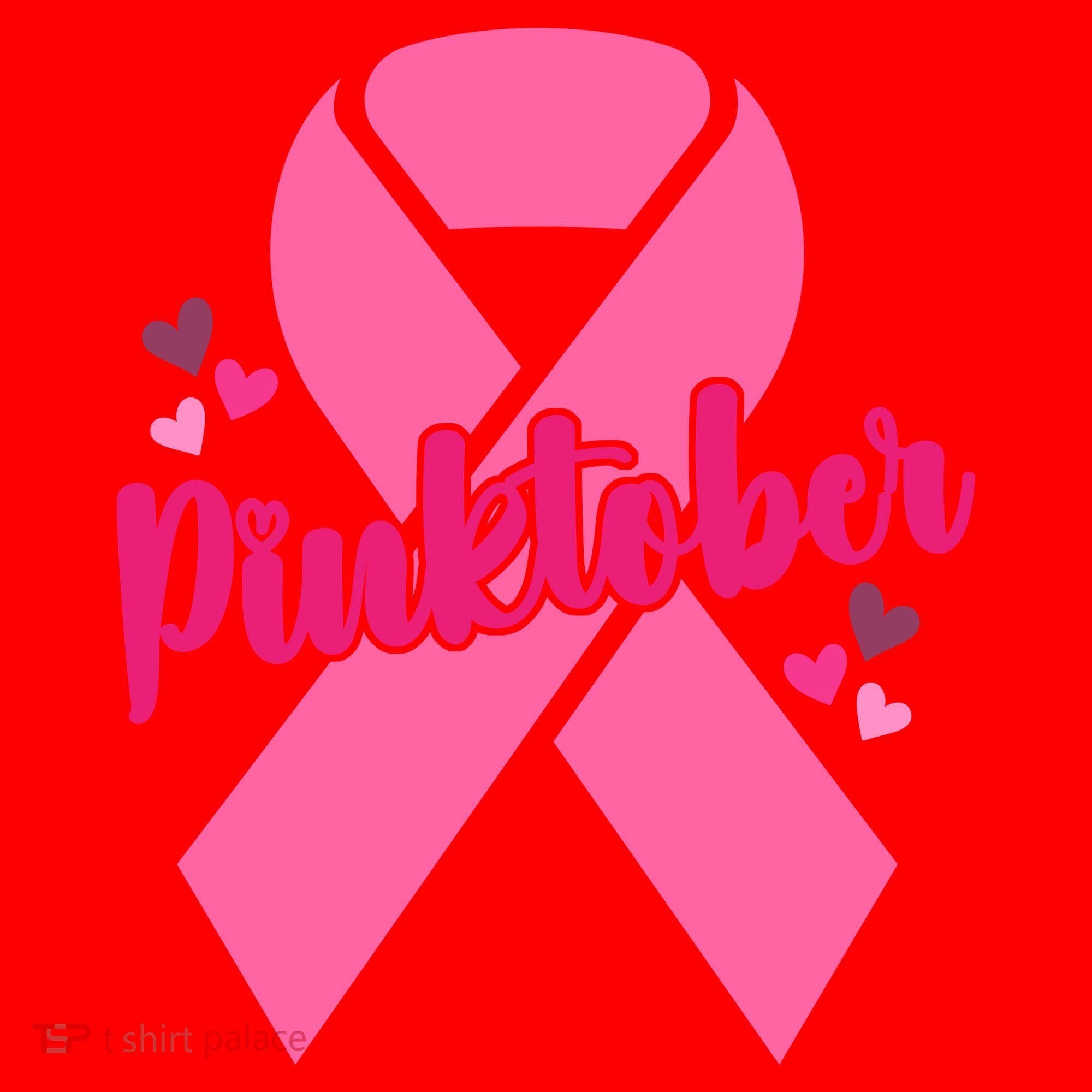 Pinktober Breast Cancer Awareness October Santa Hat