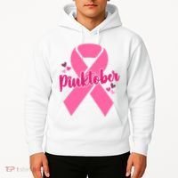 Pinktober Breast Cancer Awareness October Hoodie thumb 2