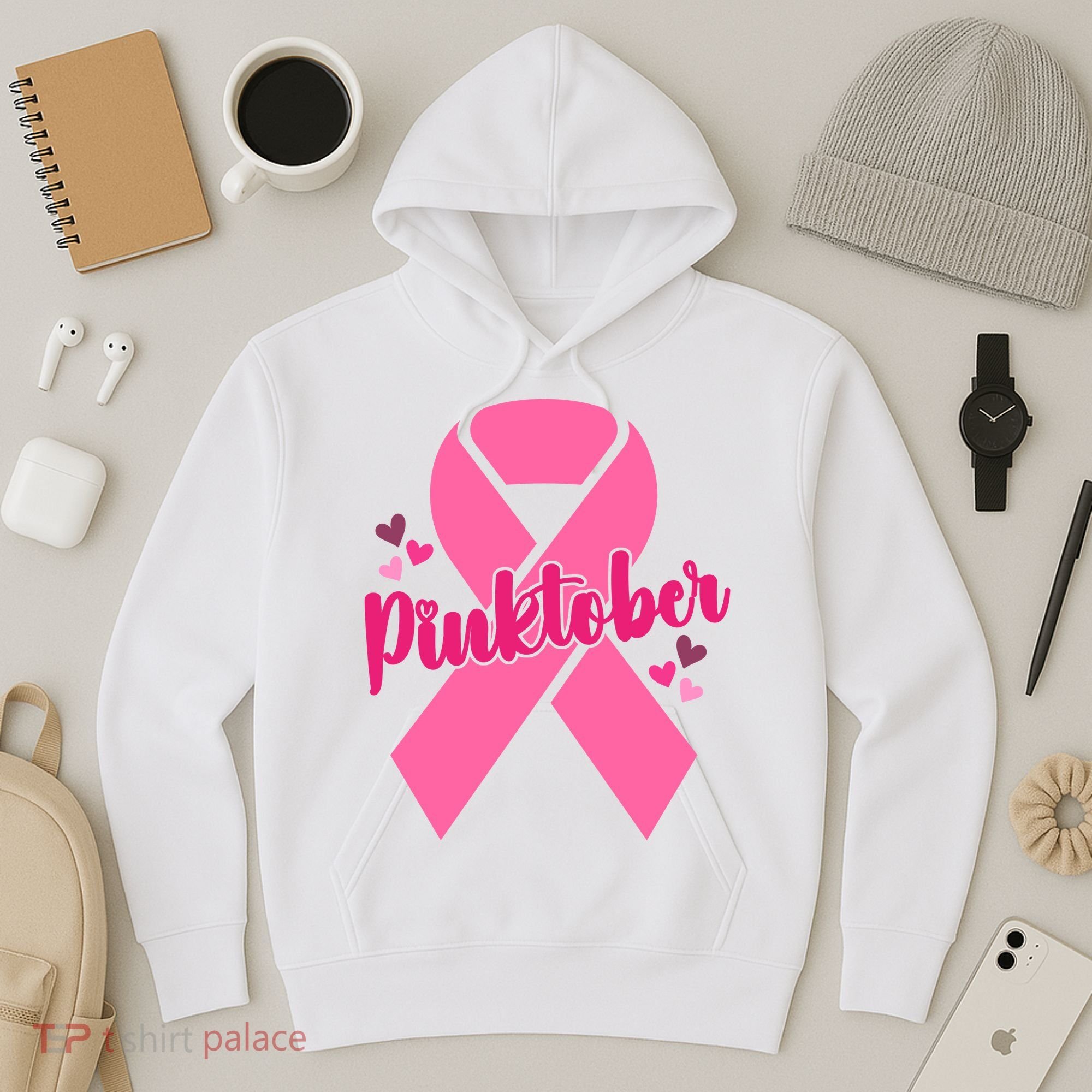 Pinktober Breast Cancer Awareness October Hoodie