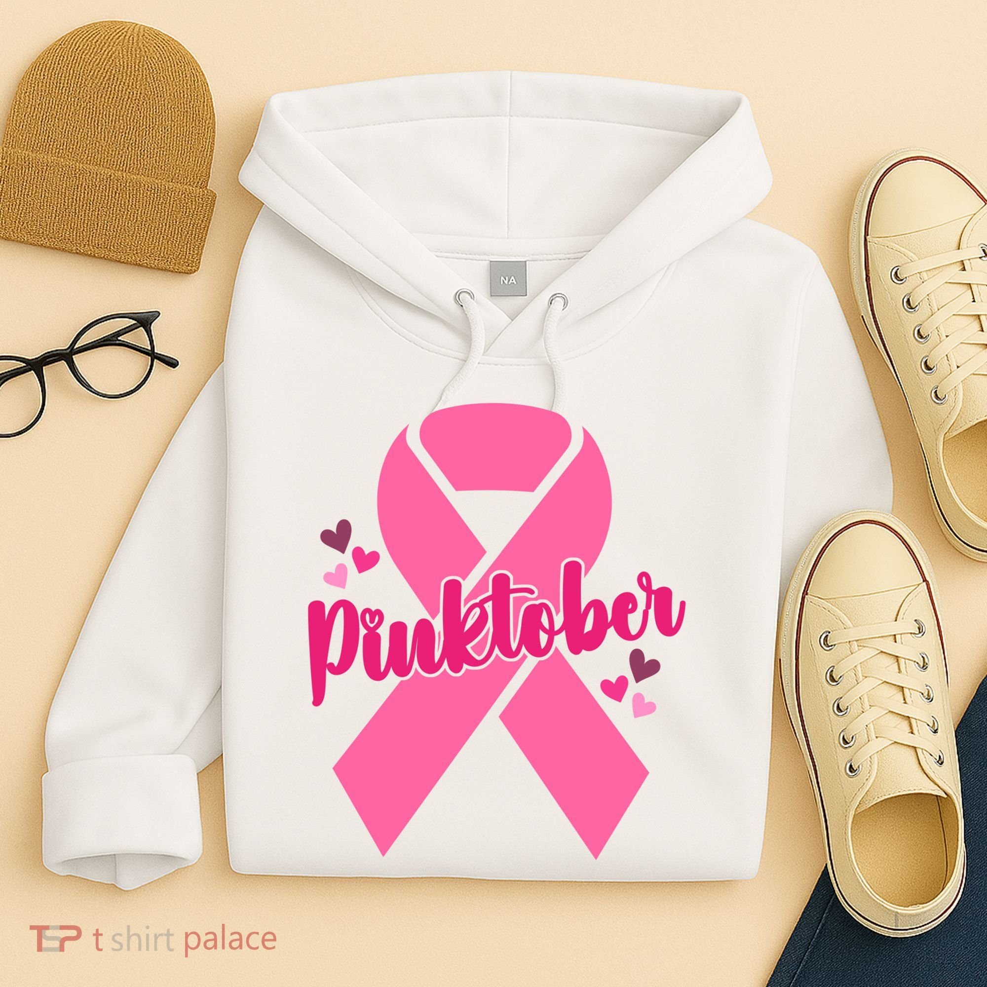 Pinktober Breast Cancer Awareness October Hoodie