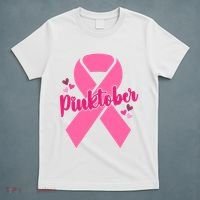 Pinktober Breast Cancer Awareness October T-Shirt thumb 5