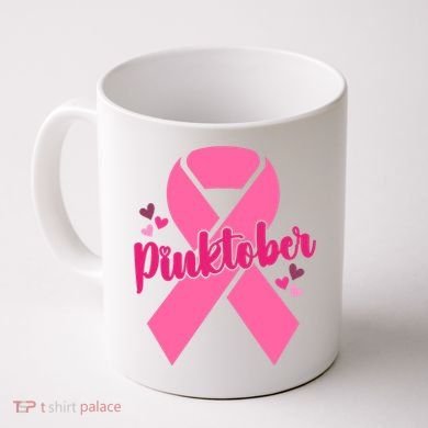 Pinktober Breast Cancer Awareness October Coffee Mug