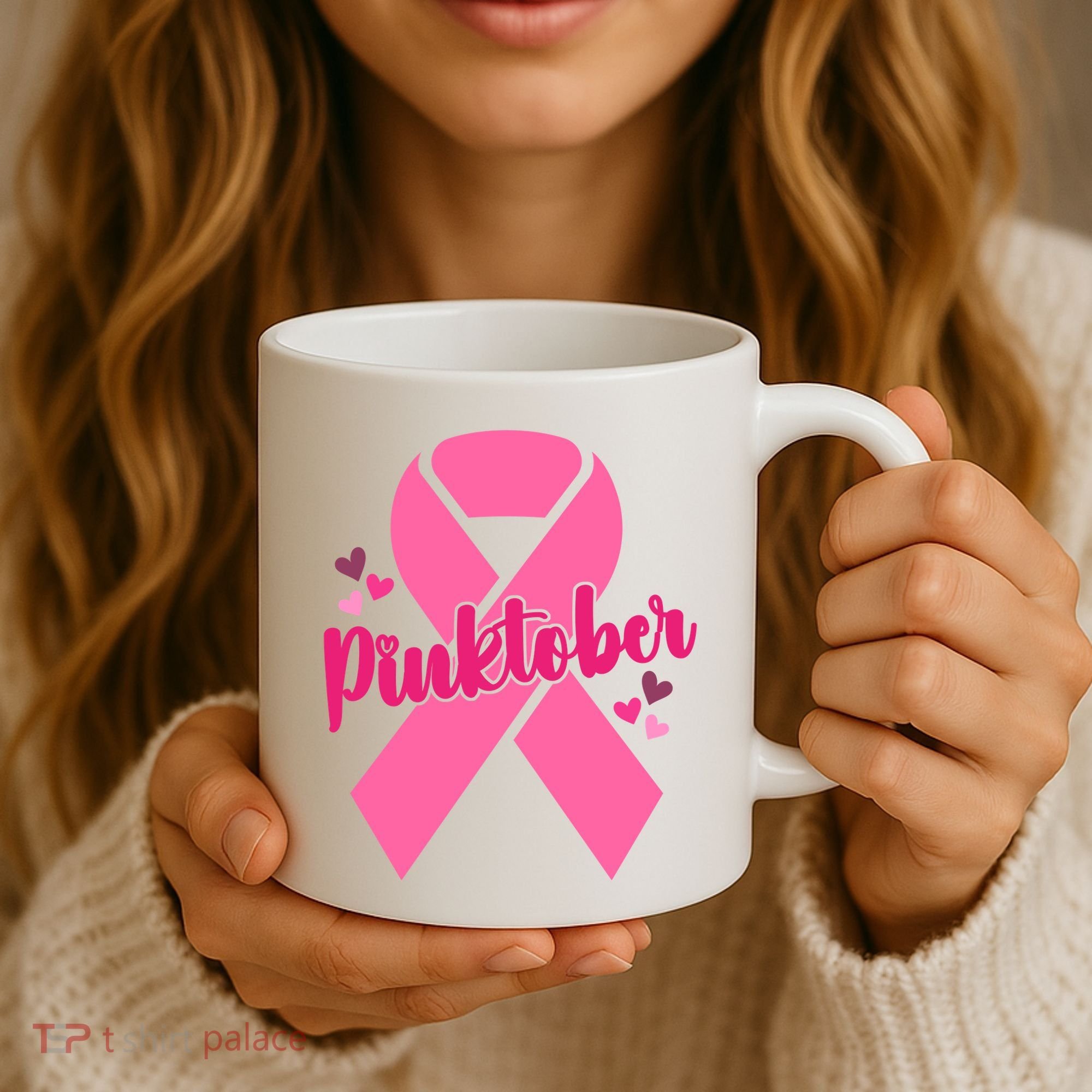 Pinktober Breast Cancer Awareness October Coffee Mug