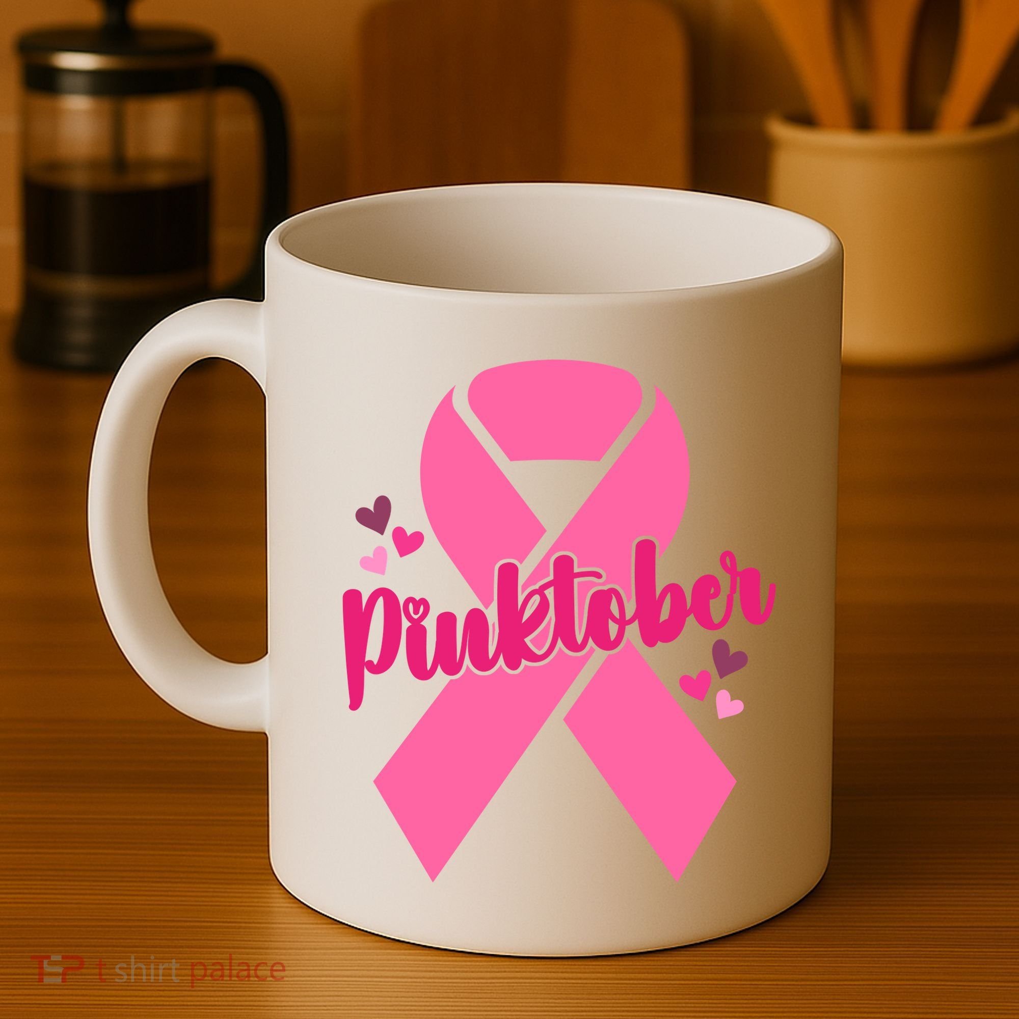 Pinktober Breast Cancer Awareness October Coffee Mug