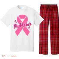 Pinktober Breast Cancer Awareness October Pajama Set thumb 0