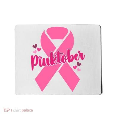 Pinktober Breast Cancer Awareness October Mousepad