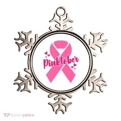 Pinktober Breast Cancer Awareness October Ornament