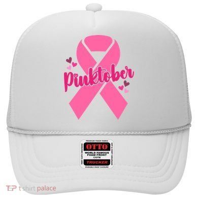 Pinktober Breast Cancer Awareness October Hat
