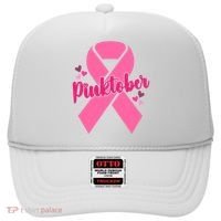 Pinktober Breast Cancer Awareness October Hat thumb 0