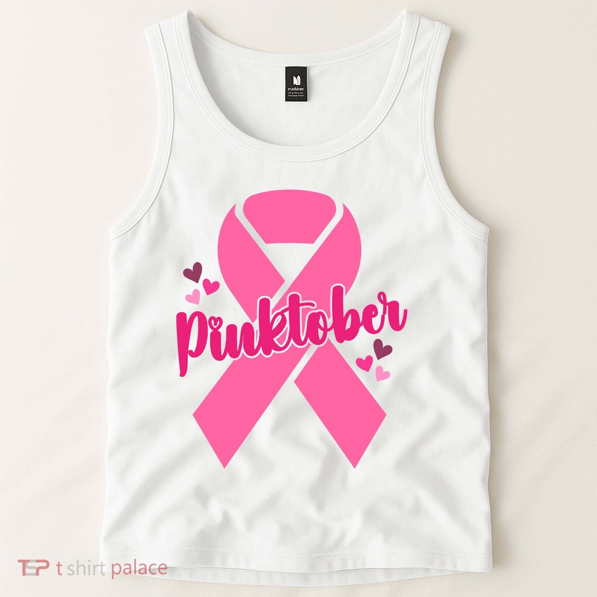 Pinktober Breast Cancer Awareness October Tank Top