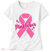 Pinktober Breast Cancer Awareness October Women's T-Shirt thumb 0