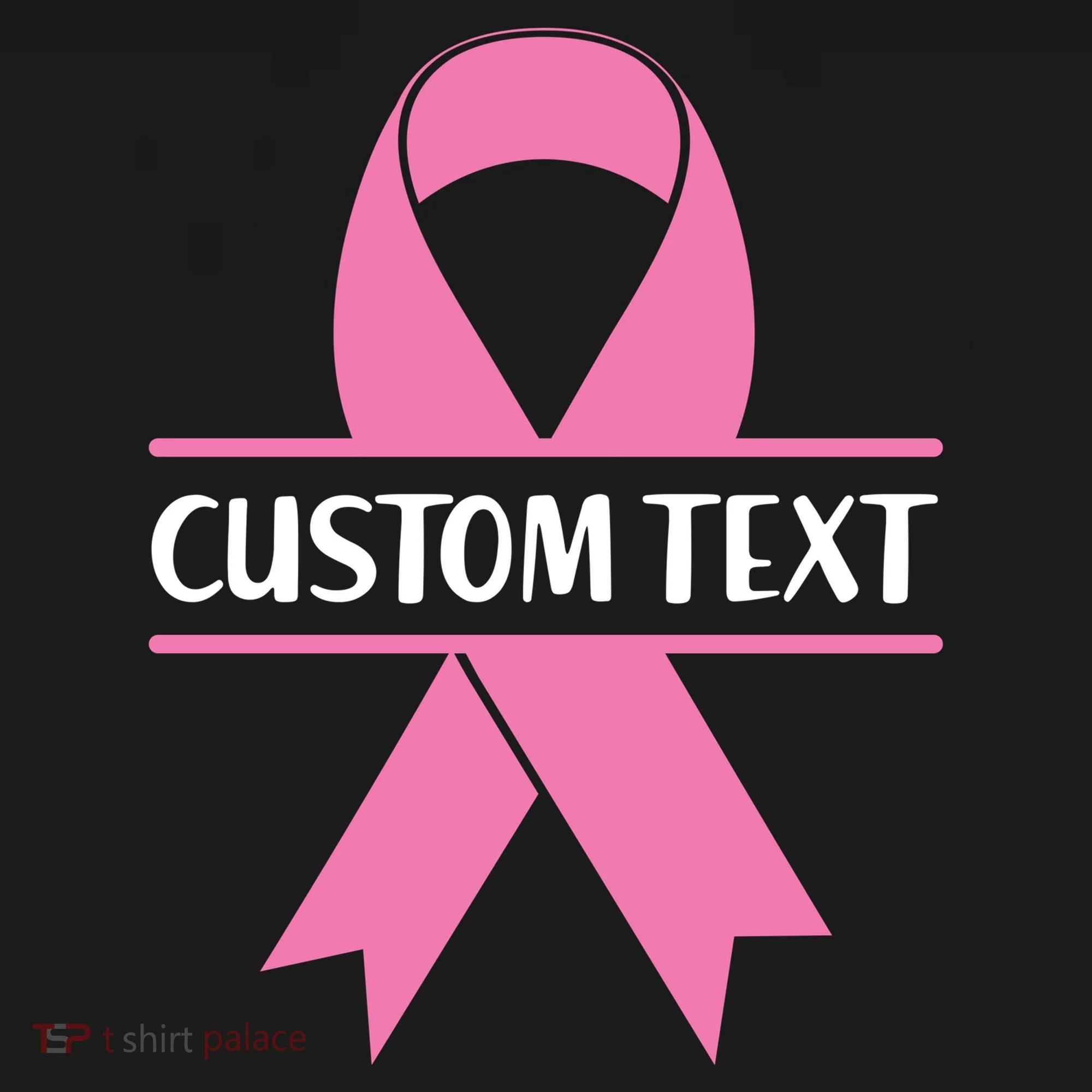 Personalize Breast Cancer Awareness Custom Text Doggie Tank