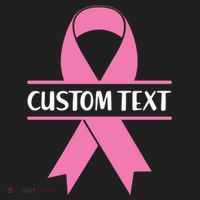 Personalize Breast Cancer Awareness Custom Text Tumbler thumb 3