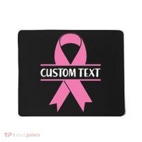 Personalize Breast Cancer Awareness Custom Text Mousepad thumb 0