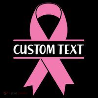 Personalize Breast Cancer Awareness Custom Text Toddler Hoodie thumb 2