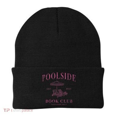 Poolside Book Club Relaxing Design Beanie