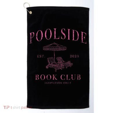 Poolside Book Club Relaxing Design Golf Towel