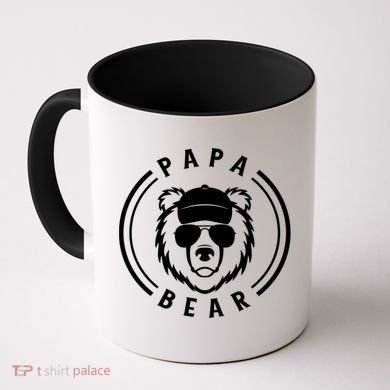 Papa Bear Cool Gift Coffee Mug