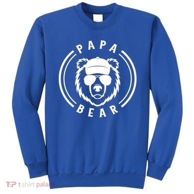 Papa Bear Cool Gift Sweatshirt