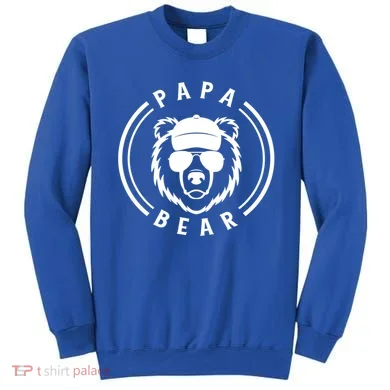 Papa Bear Cool Gift Sweatshirt
