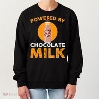 Powered By Chocolate Milk Bottle Costume Women's Sweatshirt thumb 0