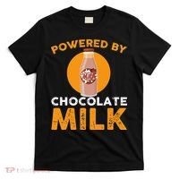 Powered By Chocolate Milk Bottle Costume T-Shirt thumb 0