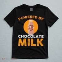 Powered By Chocolate Milk Bottle Costume T-Shirt thumb 5