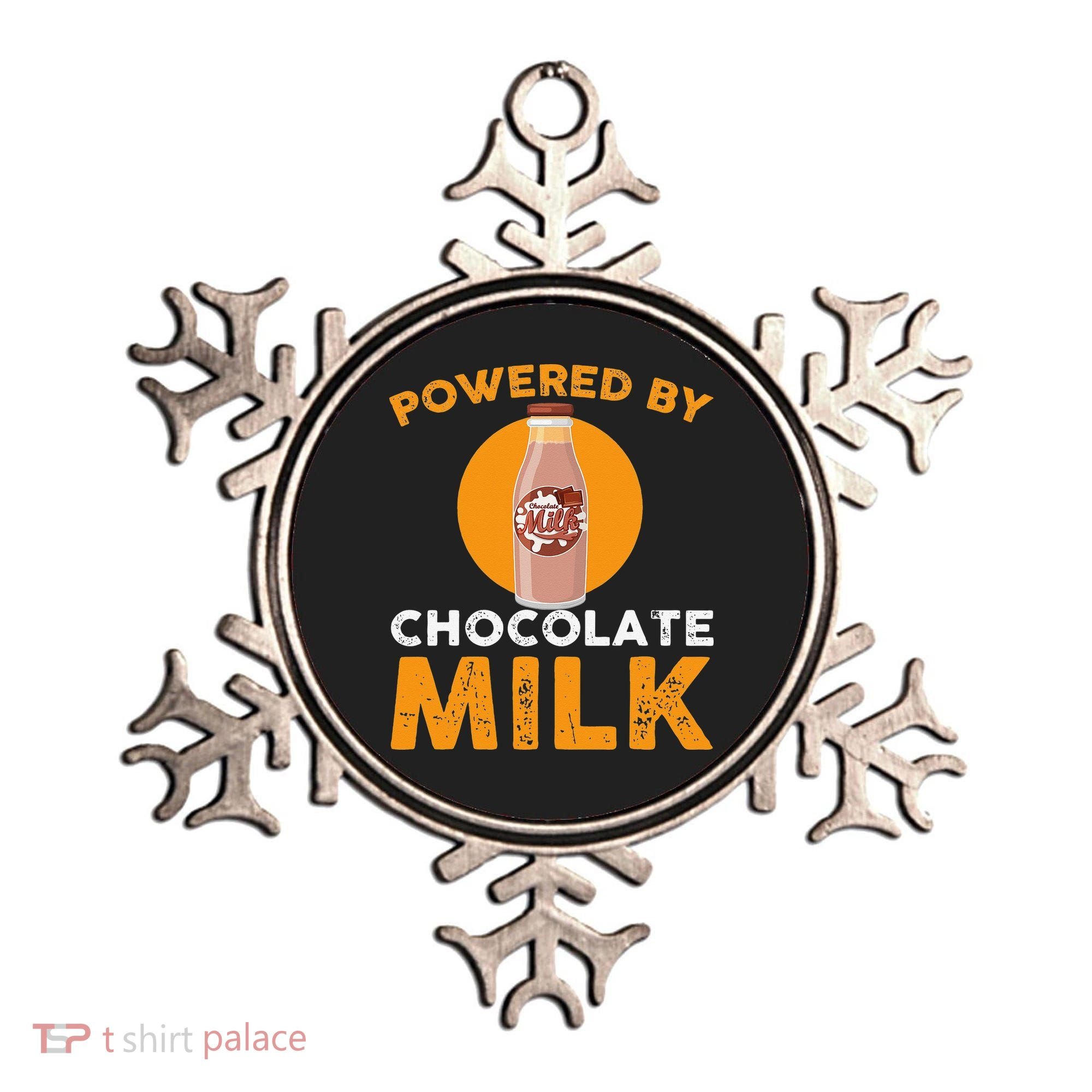 Powered By Chocolate Milk Bottle Costume Ornament