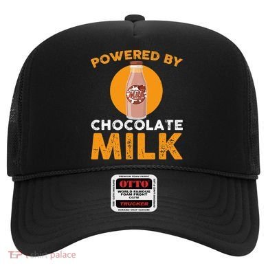 Powered By Chocolate Milk Bottle Costume Hat