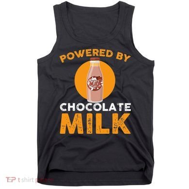 Powered By Chocolate Milk Bottle Costume Tank Top