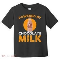 Powered By Chocolate Milk Bottle Costume Toddler T-Shirt thumb 0