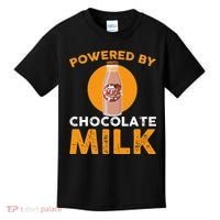 Powered By Chocolate Milk Bottle Costume Kids T-Shirt thumb 0