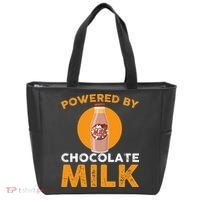 Powered By Chocolate Milk Bottle Costume Tote Bag thumb 0
