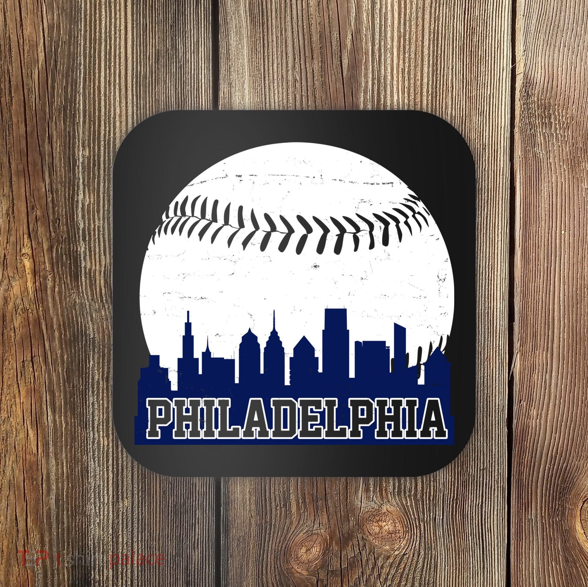 Philadelphia Baseball City Skyline Coaster