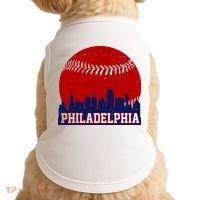 Philadelphia Baseball City Skyline Doggie Tank thumb 0