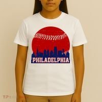 Philadelphia Baseball City Skyline T-Shirt thumb 4