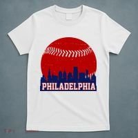 Philadelphia Baseball City Skyline T-Shirt thumb 5