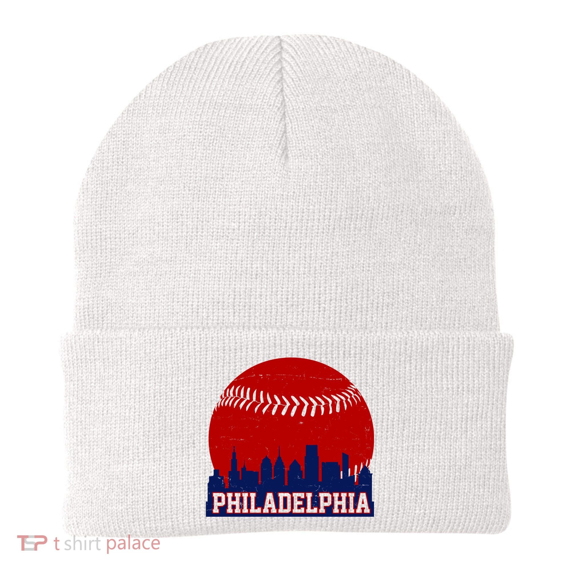 Philadelphia Baseball City Skyline Beanie