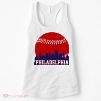 Philadelphia Baseball City Skyline Women's Tank Top thumb 0