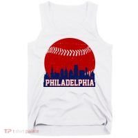Philadelphia Baseball City Skyline Tank Top thumb 0
