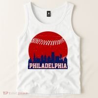 Philadelphia Baseball City Skyline Tank Top thumb 2