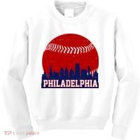 Philadelphia Baseball City Skyline Kids Sweatshirt thumb 0