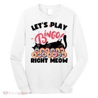 Play Bingo & Cat Bingo Player Gambling Bingo Long Sleeve Shirt thumb 0