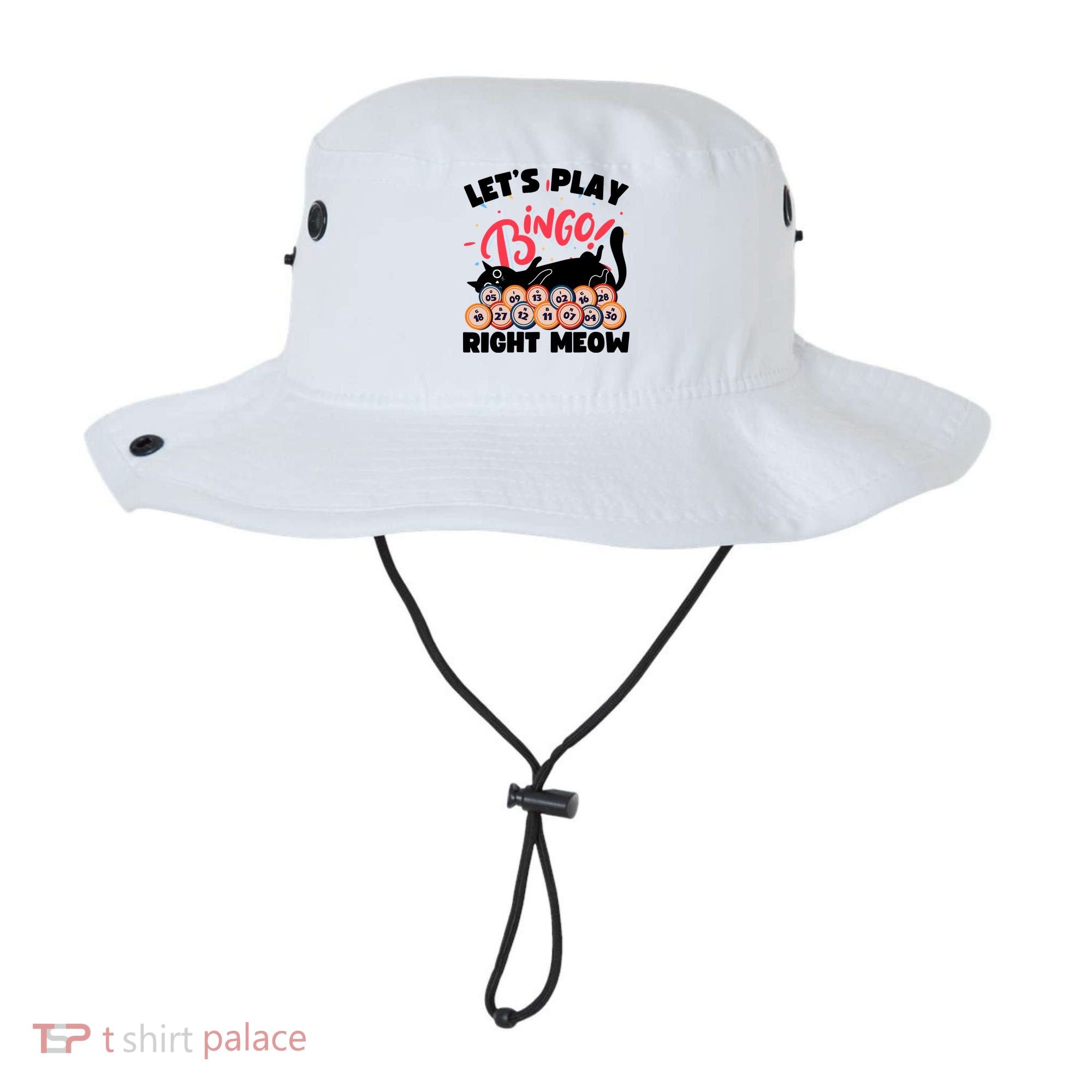 Play Bingo & Cat Bingo Player Gambling Bingo Bucket Hat