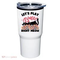 Play Bingo & Cat Bingo Player Gambling Bingo Tumbler thumb 0