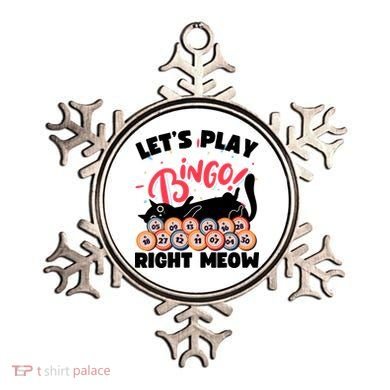 Play Bingo & Cat Bingo Player Gambling Bingo Ornament