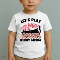 Play Bingo & Cat Bingo Player Gambling Bingo Toddler T-Shirt thumb 2