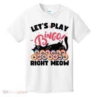 Play Bingo & Cat Bingo Player Gambling Bingo Kids T-Shirt thumb 0