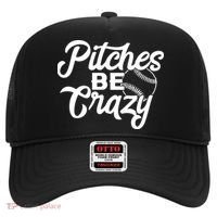 Pitches Be Crazy Softball Baseball Hat thumb 0