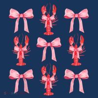 Pink Bow Cute Coquette Crawfish Clean Girl Aesthetic Visor thumb 3